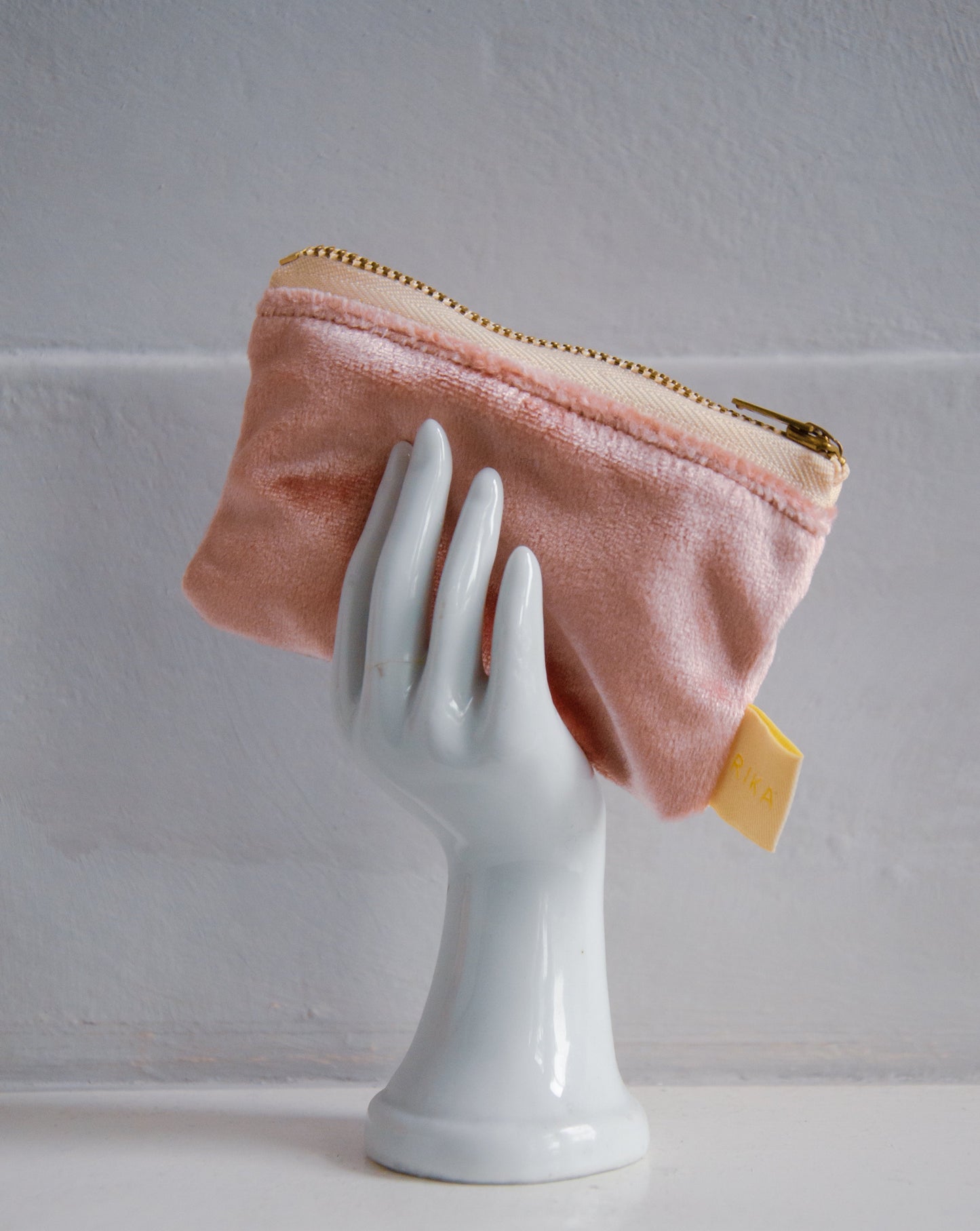FREEDOM - Lined Velvet Zipper Pouch