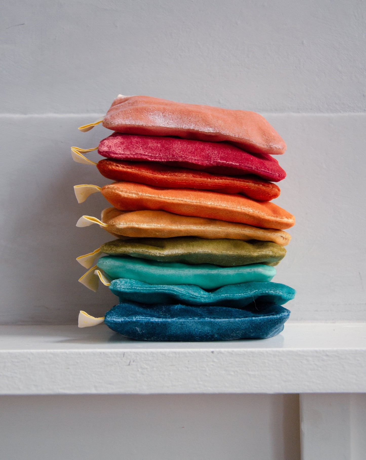 FREEDOM - Lined Velvet Zipper Pouch