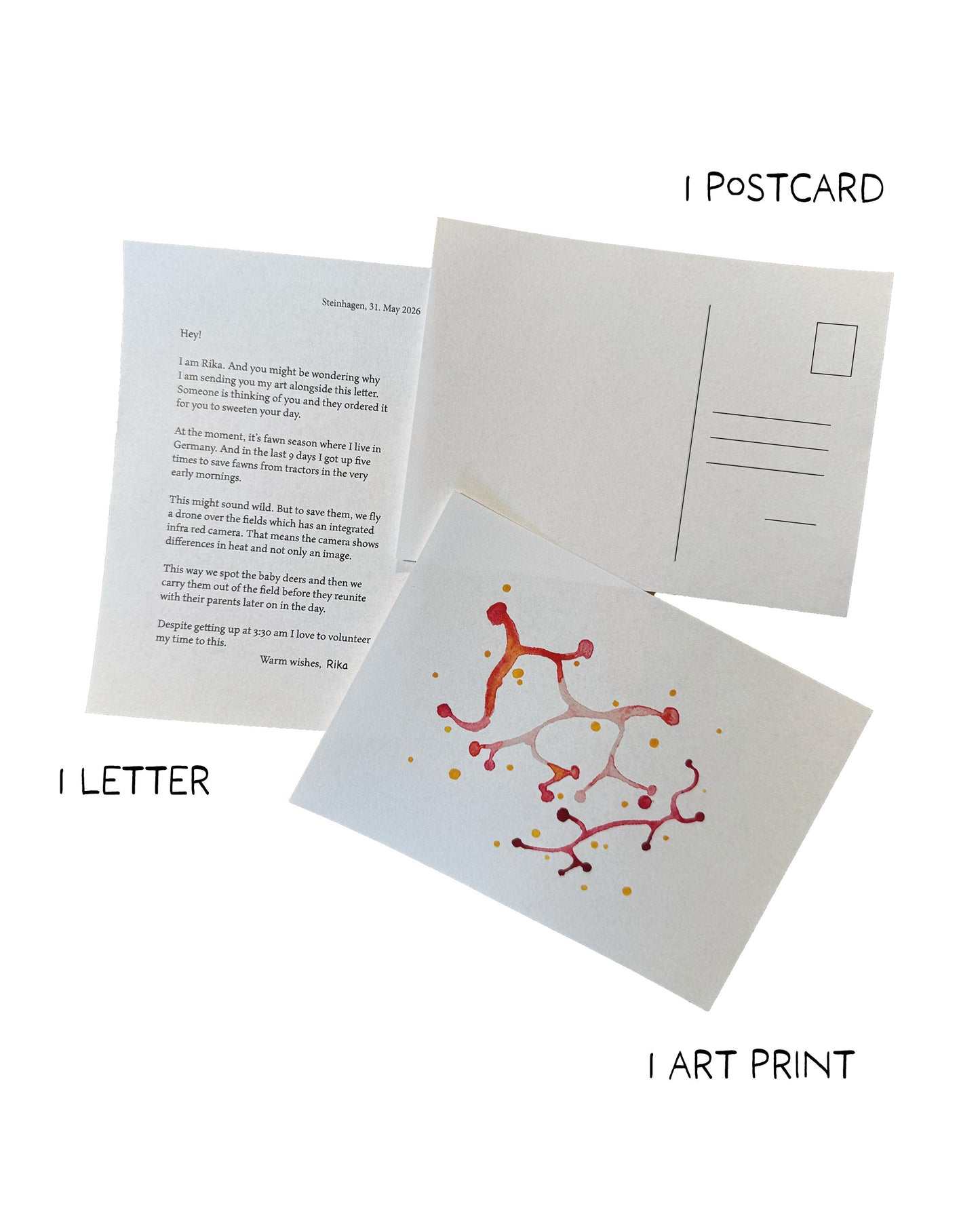Art Work Sending Service - 6 Art Prints in 12 Months
