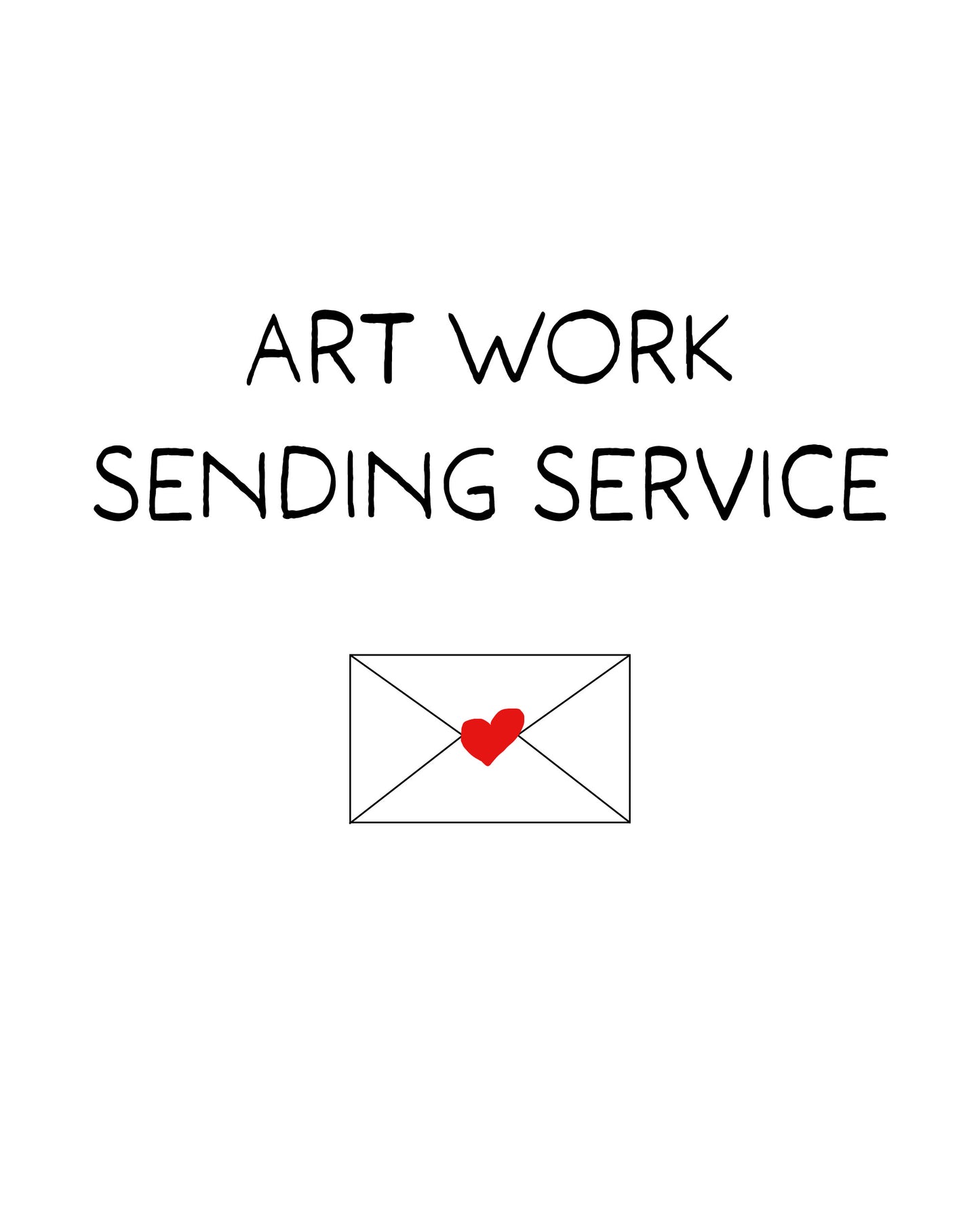 Art Work Sending Service - 6 Art Prints in 12 Months